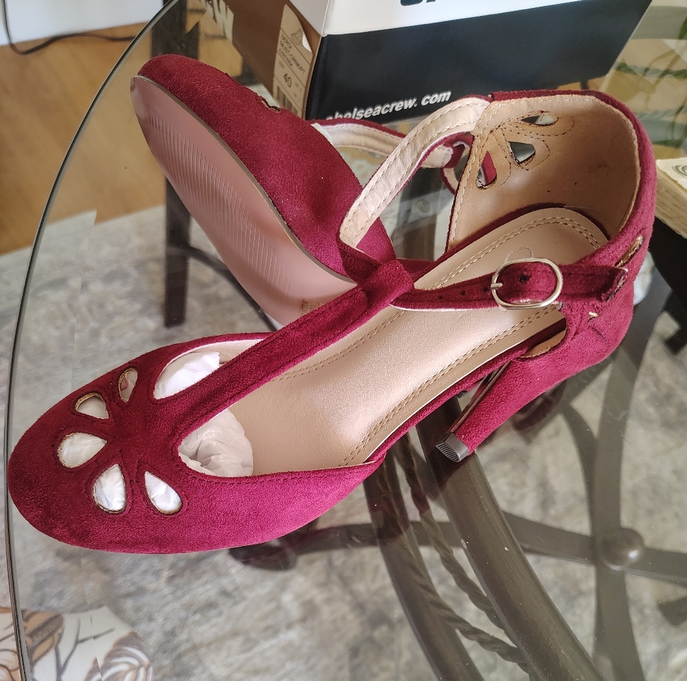 Elegant Burgundy Heels